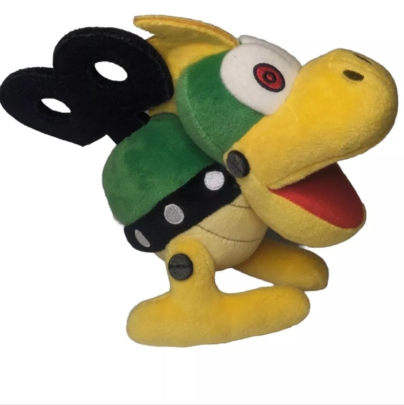 Nintendo Other - 2014 LLC Little Buddy Super Mario Mesha Koopa Plush Toy 6" Yellow and Green